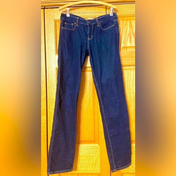Hollister Denim - Hollister California Womens Low Rise Skinny Leg Blue Denim Jeans Size 7L long
